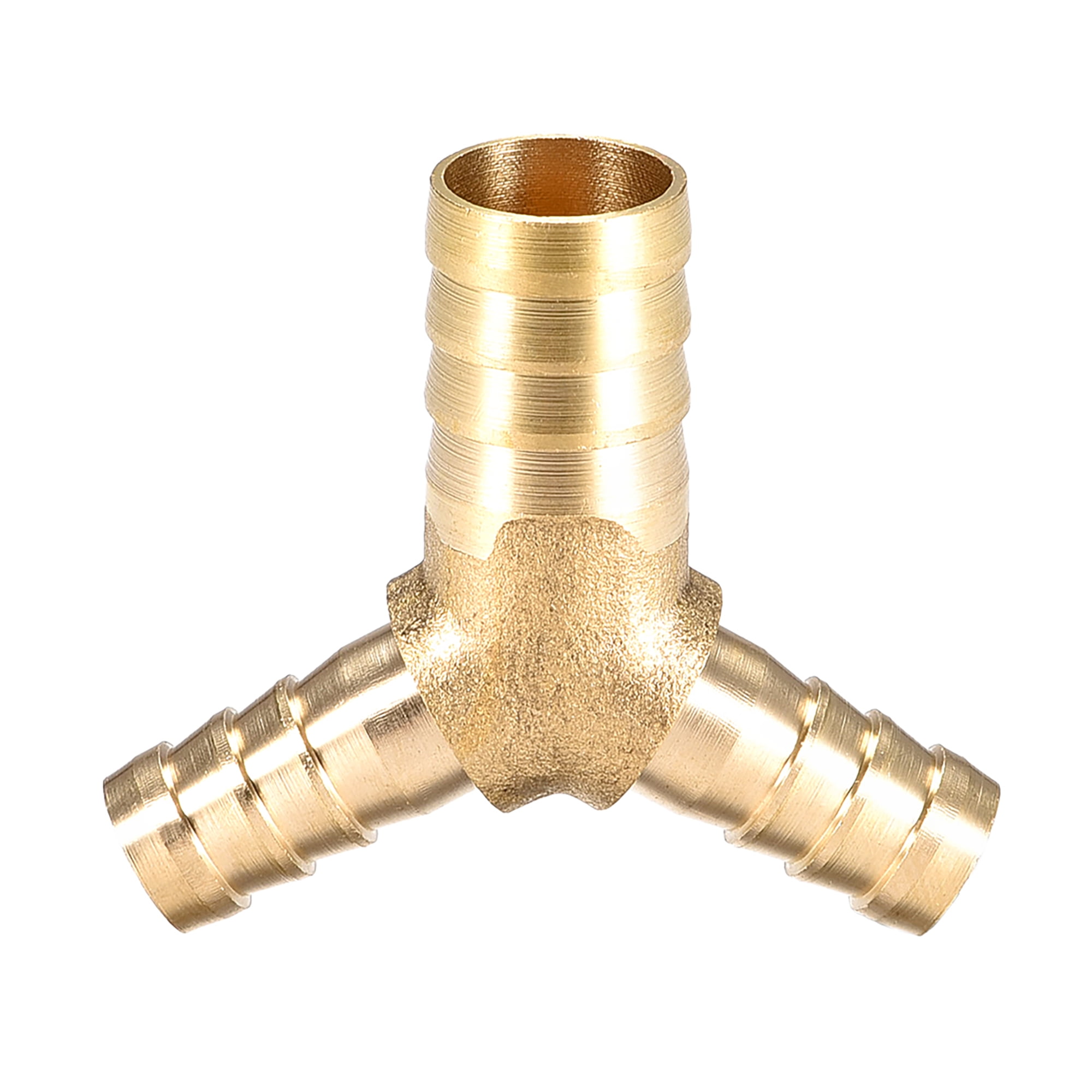 Details about   Metal Hose Joiner Barbed Brass Connector Reducer Fitting Air Fuel Water Oil Pipe 