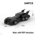 thumbnail image 5 of MOC Batmobile Tank Tumbler Set Bloques de construcción de autos deportivos Modelo de vehículo de carreras de murciélagos Ladrillos Rompecabezas Juguetes Regalos para niños, 5 of 5