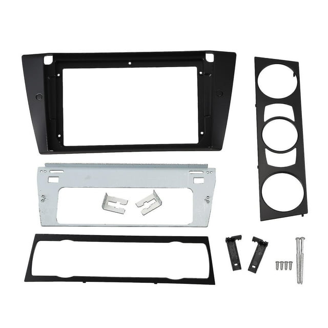Fascia de radio de coche XCF E90 E91 Kit de tablero de instrumentos con reproductor de DVD estéreo 9 pulgadas