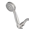 thumbnail image 2 of 3.5 in. Wall Mount Handheld Shower Head Black, 2 of 5