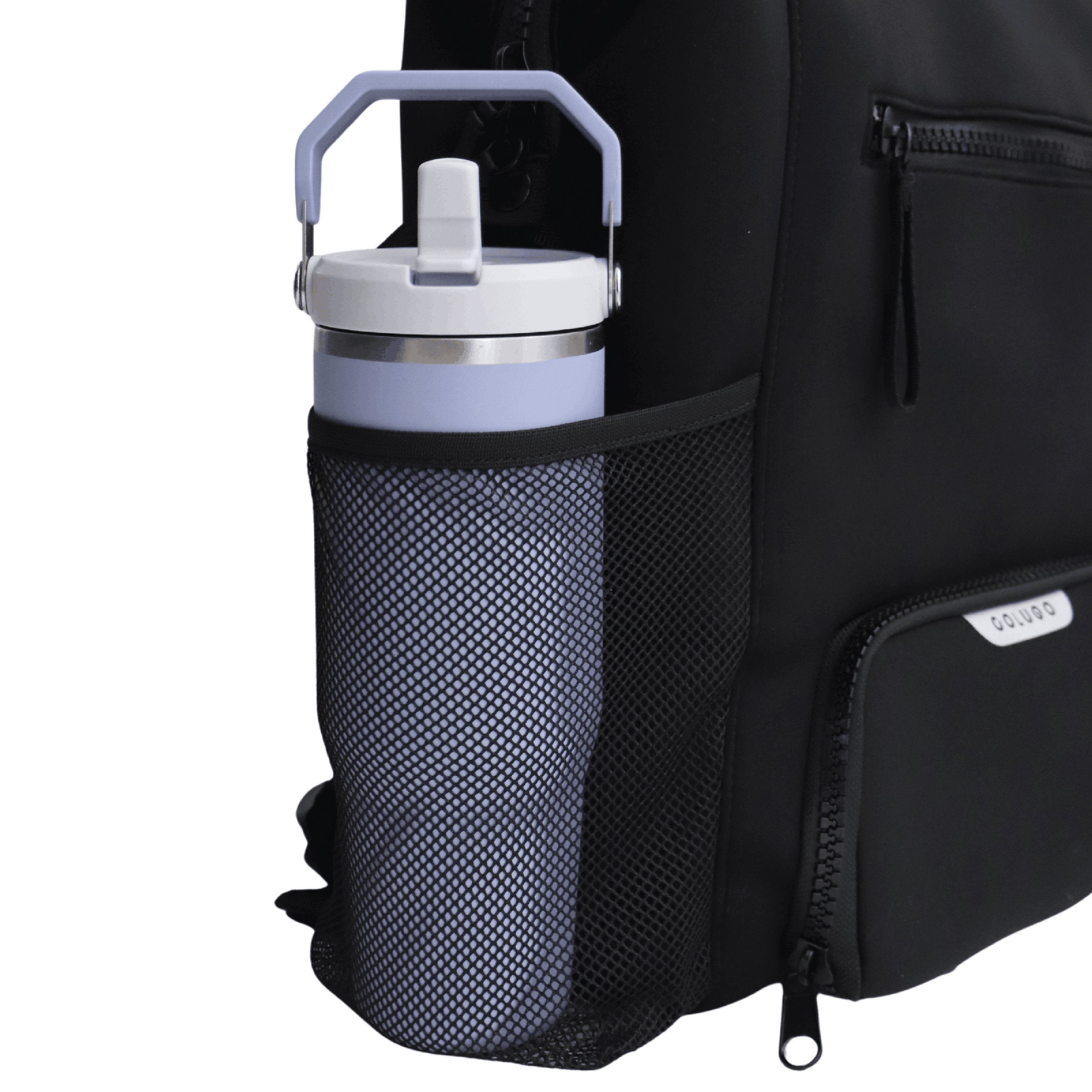 Colugo Lightweight Neoprene Parent Diaper Backpack with Changing Pad and Adjustable Pouches