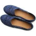 thumbnail image 6 of Ollio Womens Shoe Lace Ballet Breathable Flat ZM1023, 6 of 6