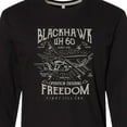 thumbnail image 4 of Inktastic Black Hawk Military Long Sleeve T-Shirt, 4 of 5