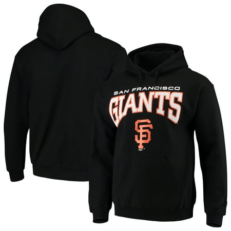 San Francisco Giants Pullover - San Francisco Giants Stitches Team Pullover Hoodie - Black