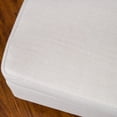 thumbnail image 4 of Franklin Linen Fabric Ottoman, 4 of 6