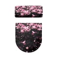 thumbnail image 2 of HELLHERO Cherry Blossoms Toilet Lid Cover of 2 Pcs Set Universal Toilet Seat Protector Easy to Clean Bathroom Supplies, 2 of 8