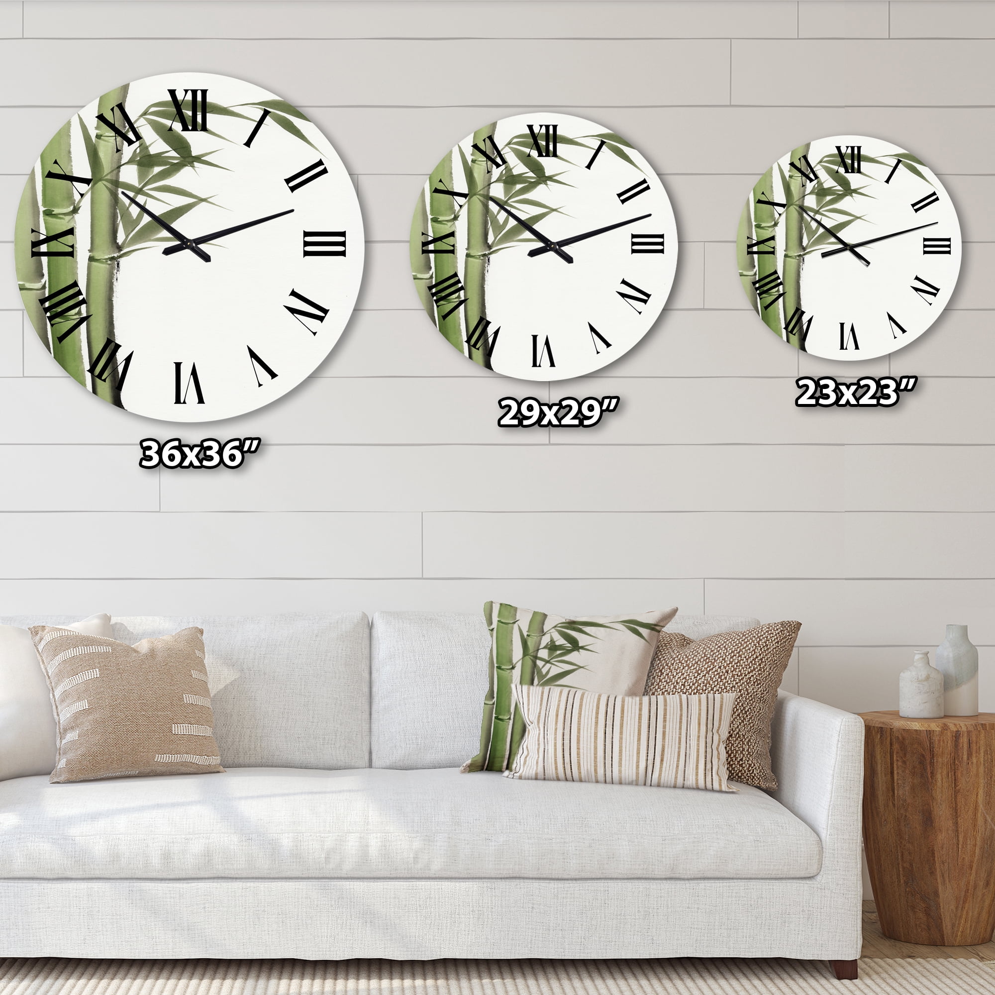 Designart 1 in Quartz Traditional Wall Clock