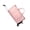 Pink, variant on Travel Convertible Carry On Garment Roller Bag 2.0 with Shoe Pouch & Detachable Shoulder Strap – Improved Zipper and reinforced straps -White
