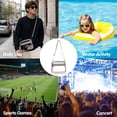 thumbnail image 6 of Pan chenh Clear Crossbody Bag for Stadium Events, Transparent Purse Bag for Concerts Sports, 6 of 7
