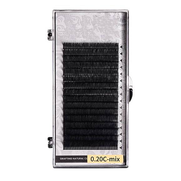 Pestañas postizas profesionales de volumen fácil de abanico, extensión de pestañas postizas gruesas y rizadas para mujeres, para esteticistas