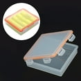 thumbnail image 4 of Rushawy 2x Storage Box IP66 Waterproof Compact Travel Outdoor , Orange Clear, 4 4 Pcs, 4 of 9