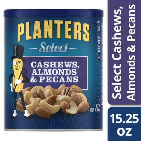 Planters Select Cashews, Almonds & Pecans, 15.25 oz