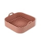thumbnail image 2 of Aire Fryer Liner Non Stick Cesta de silicona Reemplazo Resistente al calor Resistente al calor A prueba de grasa A prueba de hornear para hornear Tostado Asar AweSitey HA011743-00, 2 of 7