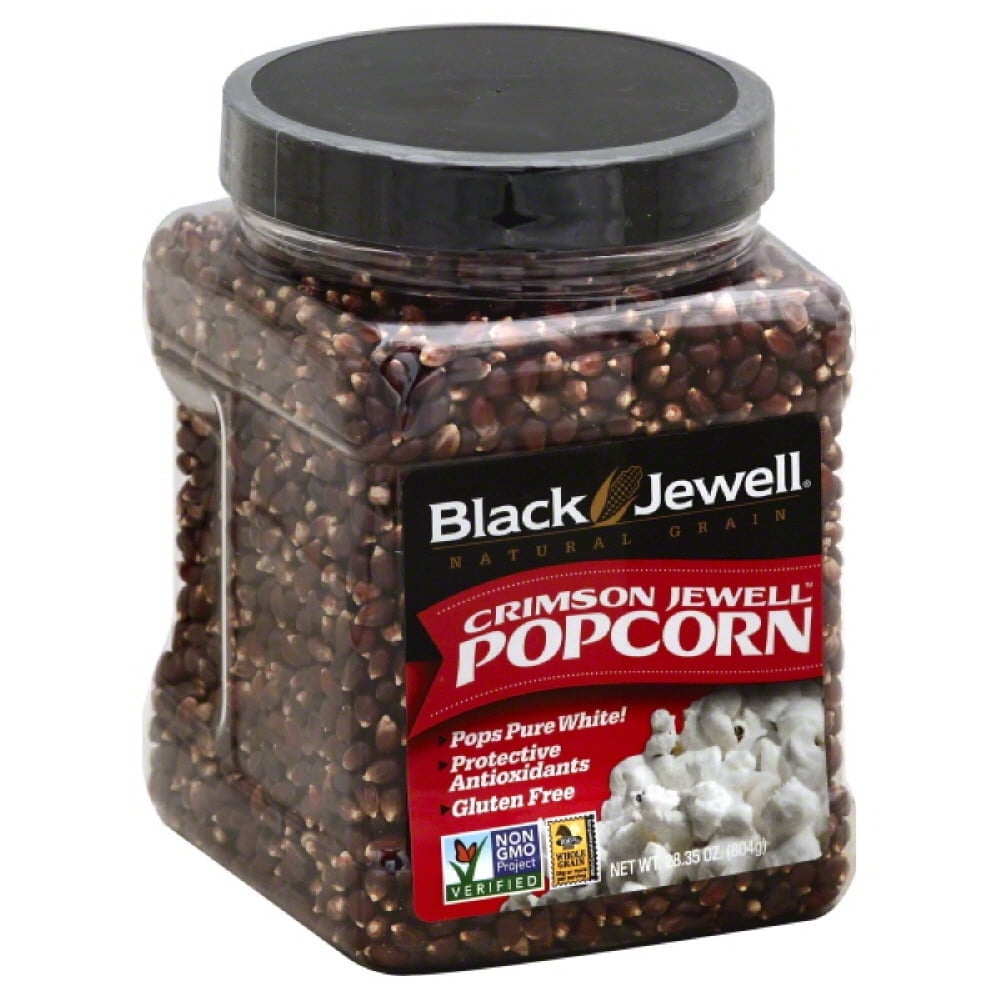 Black Jewell No Oil No Salt Microwave Popcorn, 8.7 Oz (Pack of 6