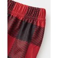 thumbnail image 2 of AceBaby Christmas Family Pajamas Matching Set, Long Sleeve Shirt with Pants Plaid Sleepwear Loungewear for Man/Woman/Kid, 2 of 10