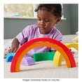 thumbnail image 2 of Juguete para Bebés Fisher Price Arcoíris Apilable de Madera, 2 of 4