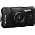 thumbnail image 3 of OM SYSTEM Tough TG-7 Black Underwater Camera, Waterproof, Freeze Proof, High Resolution Bright, 4K Video 44x Macro Shooting (Successor Olympus TG-6) with Pixel Advance Accessories & Travel Bundle, 3 of 5