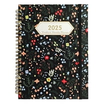 CheAAlet A5 Monthly Planners & Appointment Book with Separating Pages, Coil-Bound 2025 Schedule Notebook, 6.3 x 8.66 in