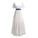 thumbnail image 4 of Corsé victoriano Medieval para mujer, vestido de cuello cuadrado Vintage, vestido blanco Kate Sharma regencia, vestido de la Era de la guerra Civil, Halloween, 4 of 4
