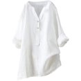 thumbnail image 2 of Hauts d'Été pour Femmes Haut de Course Blouse Femme Manches Longues Chemise Décontractée, 2 of 3