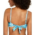 thumbnail image 2 of Sundazed BLUE TIE-DYE Tied and True Printed Becky Bikini Top, US 32D, UK 32D, 2 of 5