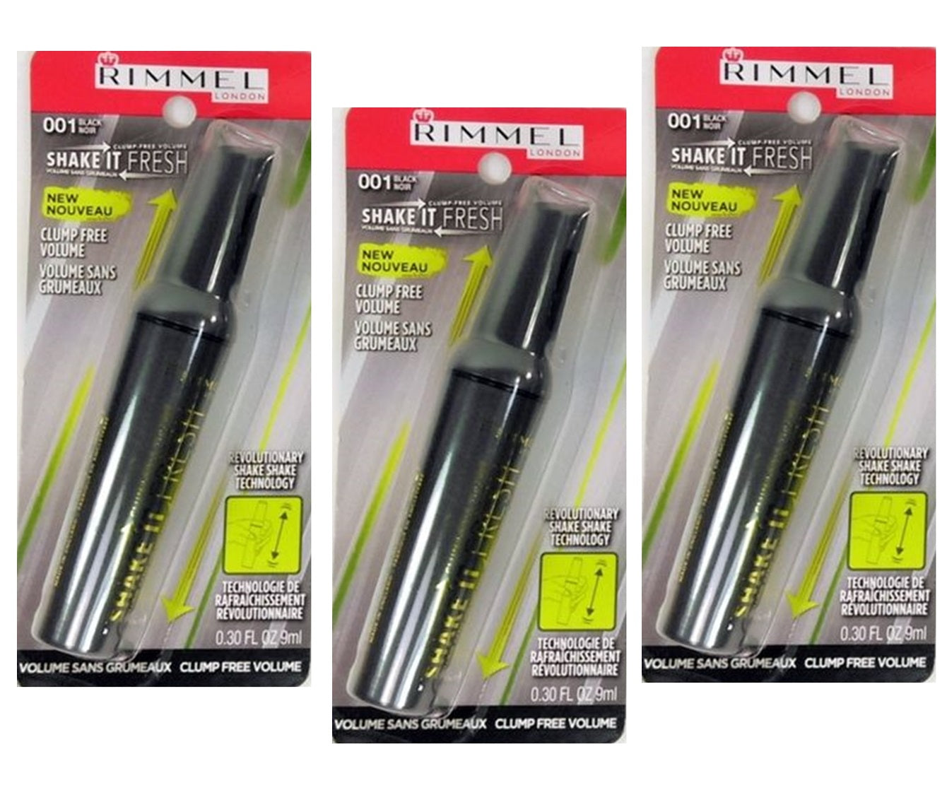 Rimmel Shake it Fresh Mascara, Black