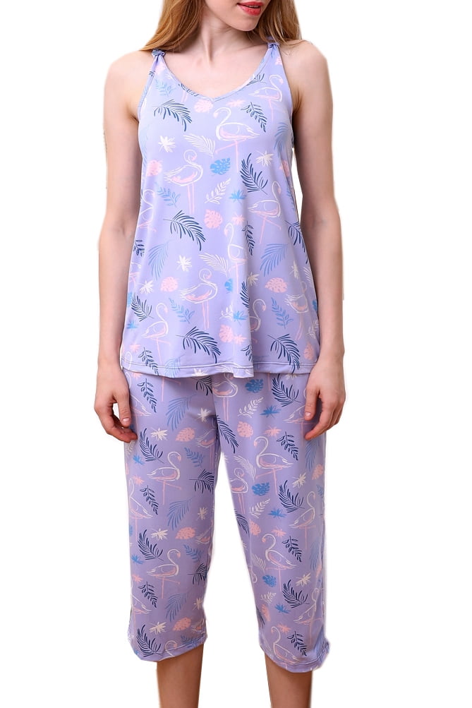 capri pajama bottoms plus size
