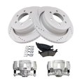 thumbnail image 2 of Kit de frenos traseros TRQ cerámico ventilado para Ford F-150 2015-2018, 2 of 9