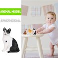 thumbnail image 2 of 1 modelo de gatito realista, figura de gato, modelo de animal realista, juguete, 2 of 6