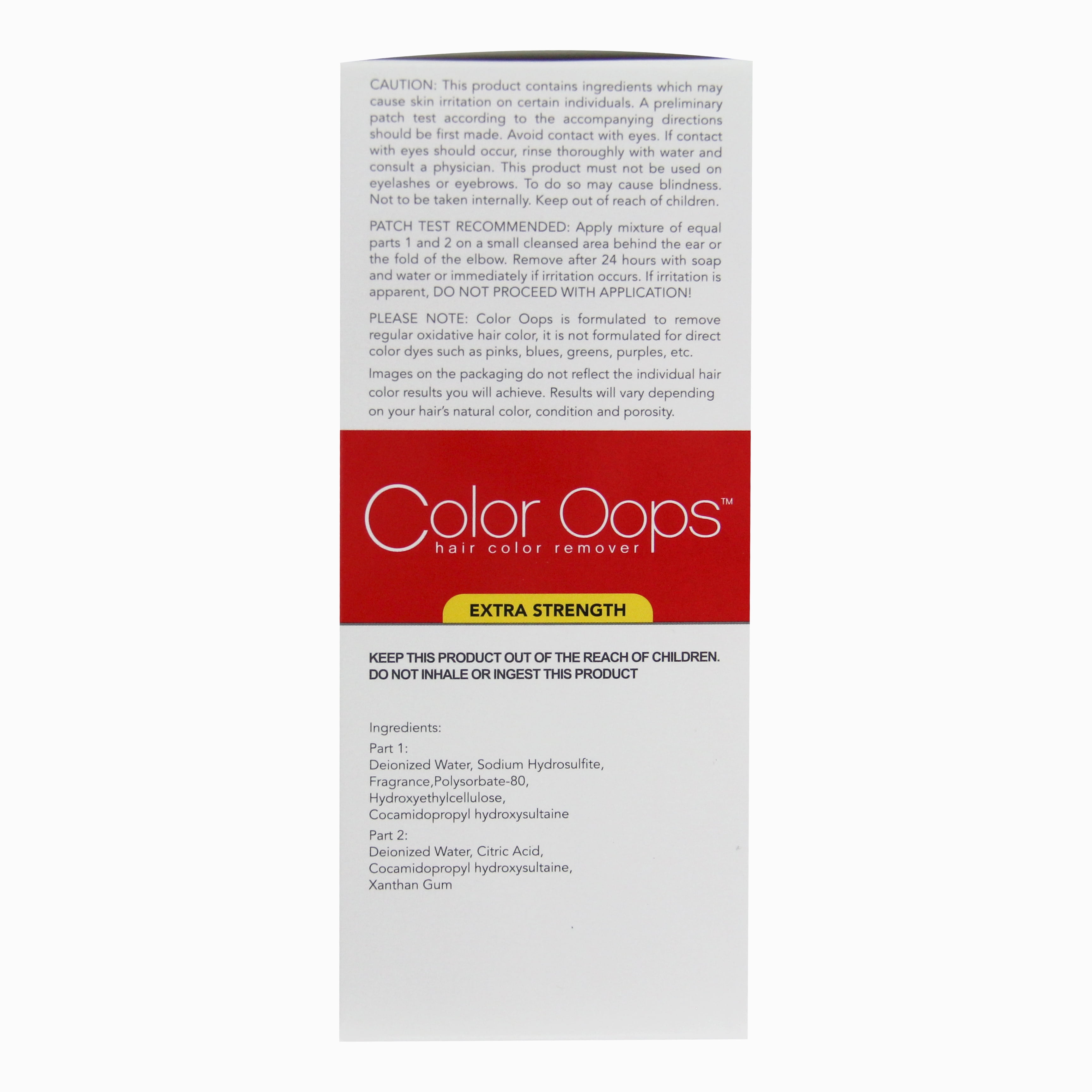 Color Oops Extra Conditioning Hair Color Remover, Pac