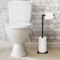 thumbnail image 4 of Freestanding Floor Toilet Paper Holder Toilet Paper Dispenser Metal, 4 of 6
