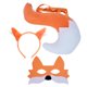 thumbnail image 4 of WORGEOUS 1 Juego de disfraz de zorro para niños, diadema con cola de Animal, máscara de zorro, disfraces de Halloween, accesorio de Cosplay, 4 of 7