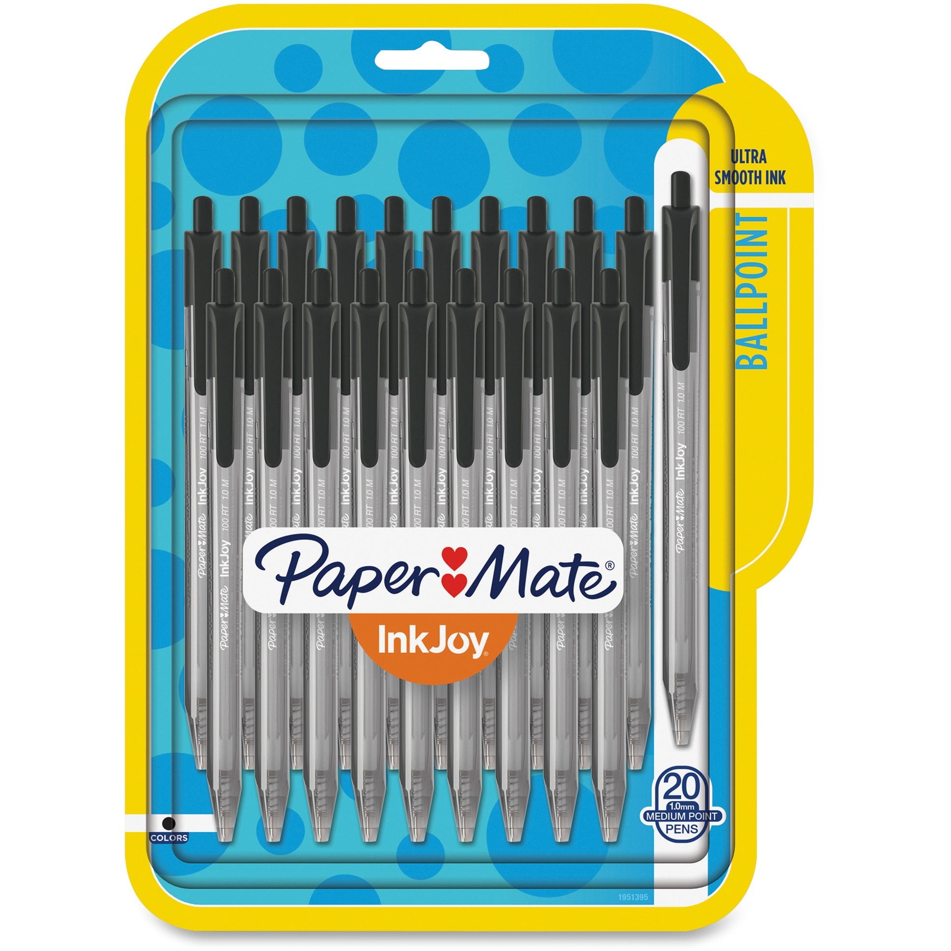 Paper Mate, PAP1951395, InkJoy 100 RT Pens, 20 / Pack