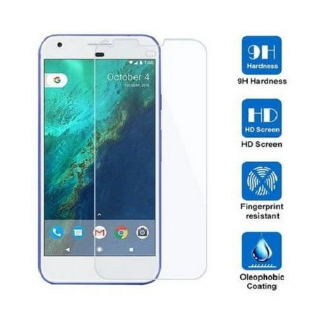 Single Premium Crystal Clear Tempered Glass Screen Protector Cover for Google Pixel -