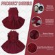 thumbnail image 3 of Vestido para perros Kuoser Puppy Tutú con lazo rojo XS para perros pequeños, 3 of 7