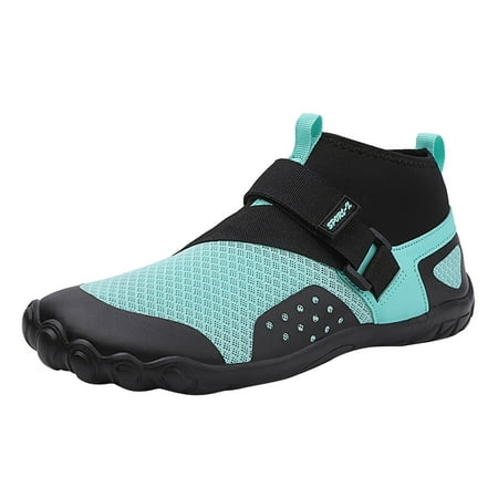 Fauean Shoes for Women Sneakers Light Swimming Shoes Beach Yoga Casual Shoes Going Out Blue Size 40