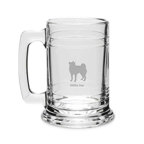 ShibaInu Deep Etched 15 oz Colonial Tankard