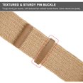 thumbnail image 6 of Gustave Stretch Straw Woven Waist Belt for Women Fashion Boho Dress Belt Elastic Wide Braided Belts, 6 of 8