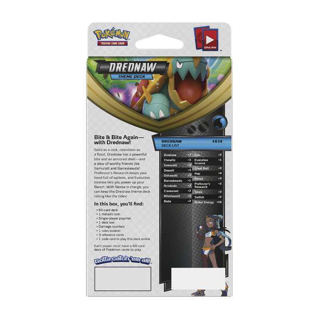 Pokemon Sword and Shield Vivid Voltage Drednaw Theme Deck