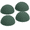4.72 x 2.36 Inch, variant on ABPETE 4 Pcs Half Ball Floral Foam Block Green Wet Dry Flower Foam Green Foam Balls Large Flower Craft for Wedding Artificial Flower Plant Bouquet Arrangement DIY Craft(4.72 x 2.36 Inch)