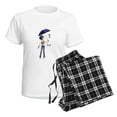 thumbnail image 4 of CafePress - Ame And Co. Women's Light Pajamas - Women's Short Sleeve Print T-Shirt and Pants Light Cotton Pajama Set, 4 of 7