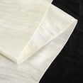 thumbnail image 6 of BalsaCircle Ivory 60" x 102" Accordion Crinkle Taffeta Rectangular Tablecloth Reception, 6 of 8