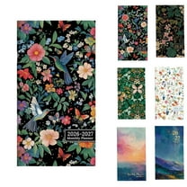 Pocket Calendar 2026-2027 for Purse, Two Year Monthly Planner Pocket Size, Jan 2026 to Dec 2027 Monthly Planner Small Size (6.5" x 3.5")- Hummingbird
