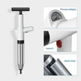 thumbnail image 2 of Hinzonek High Pressure Air Toilet Plunger Drain Blaster Kit, Unclogged, Stainless Steel Toilet Clog Remover - Unclog Toilets Kitchen Sinks Shower Drains Bathroom, Bathtub and Clogged Pipes with Ease, 2 of 8