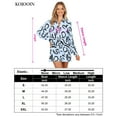 thumbnail image 5 of Women's Collar V Neck Button Down Long Sleeve Mini Shirt Dress with Belt, 5 of 5