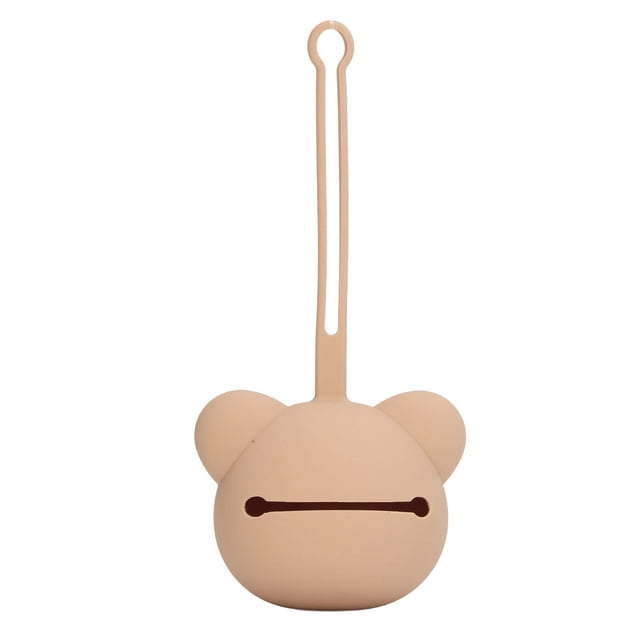 Estuche de silicona para almacenamiento de chupete, estuche de silicona para chupete, accesorios para chupete, bolsa de silicona para chupete de viaje, eficiencia óptima