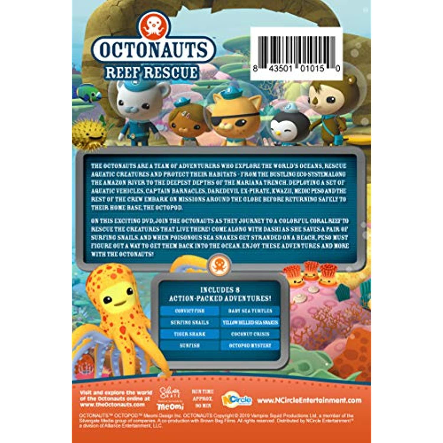 その他 Octonauts: 15 Underwater Adventures [DVD] [Import] Amazon.com: OCTONAUTS: 15 UNDERWATER ADVENTURES : Octonauts