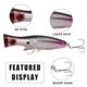 thumbnail image 4 of Sonducket Cebo de señuelo para pesca al aire libre, cebo de hundimiento con superficie reflectante, gancho de garra, aparejos de pesca tipo 4 Pescar No.06 Sonducket OD000191-06B, 4 of 6