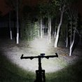 thumbnail image 4 of Greeniant 4 modos de luz de bicicleta 3xT6 LED faro delantero de bicicleta impermeable seguridad noche ciclismo lámpara antorcha linterna alimentación Ciclismo Greeniant OD0113-00, 4 of 6