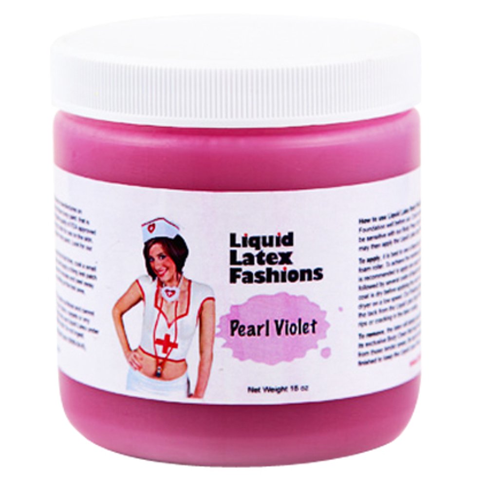 16oz Pearl Violet Liquid Latex *Ammonia Free* Body Paint